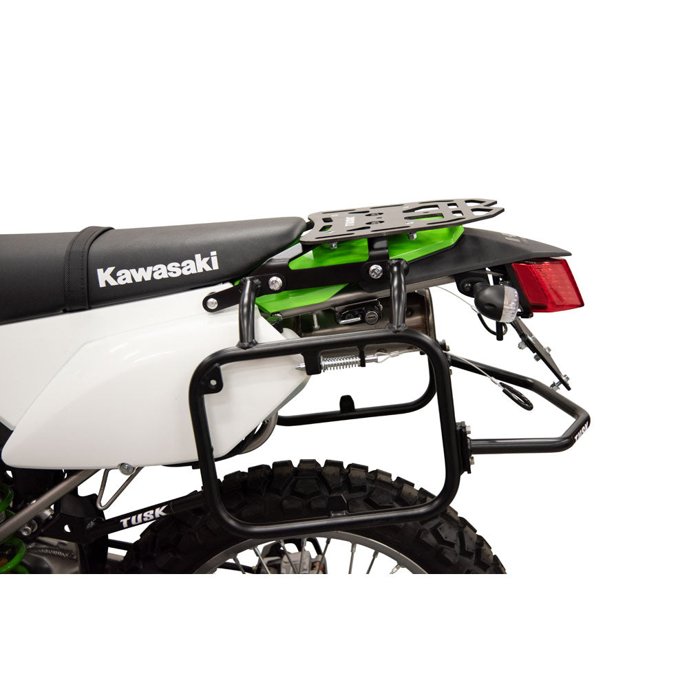 Tusk 1467340175 Aluminum Panniers with Pannier Racks V2 Medium Silver