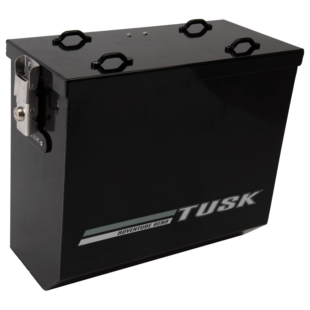 Tusk 1467340184 Aluminum Panniers with Pannier Racks V2 Medium Silver