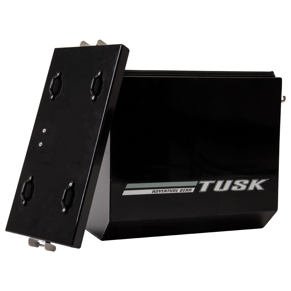 Tusk 1467340184 Aluminum Panniers with Pannier Racks V2 Medium Silver