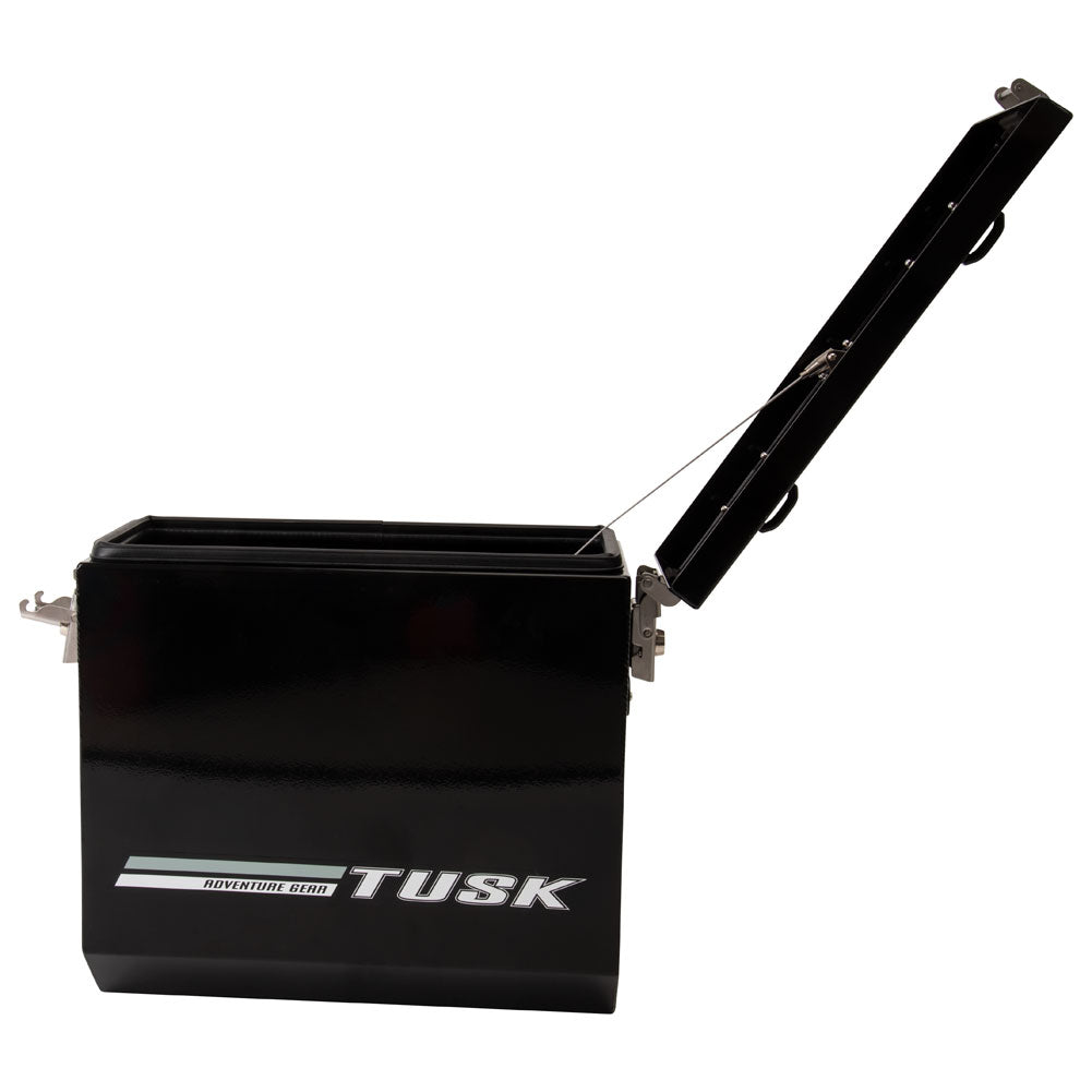 Tusk 1467340184 Aluminum Panniers with Pannier Racks V2 Medium Silver