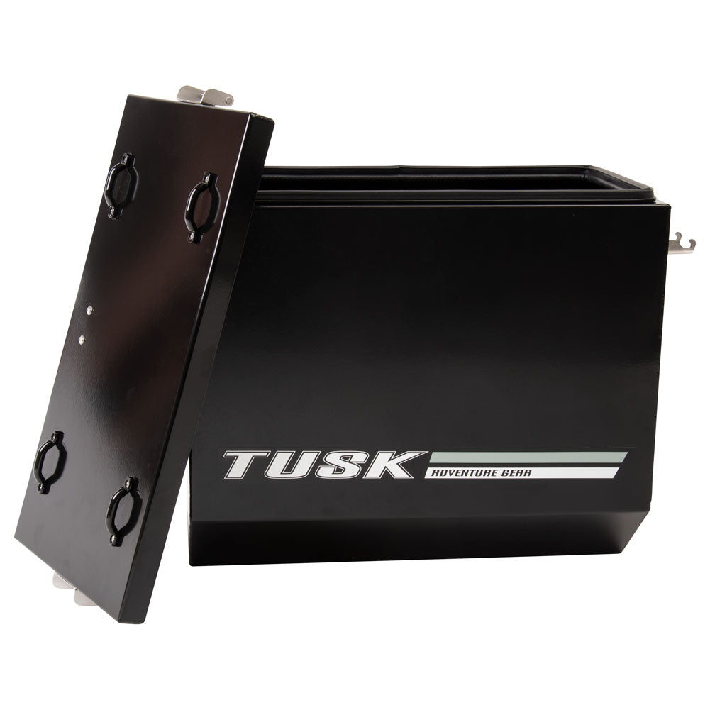 Tusk 1467340189 Aluminum Panniers with Pannier Racks V2 Medium Silver