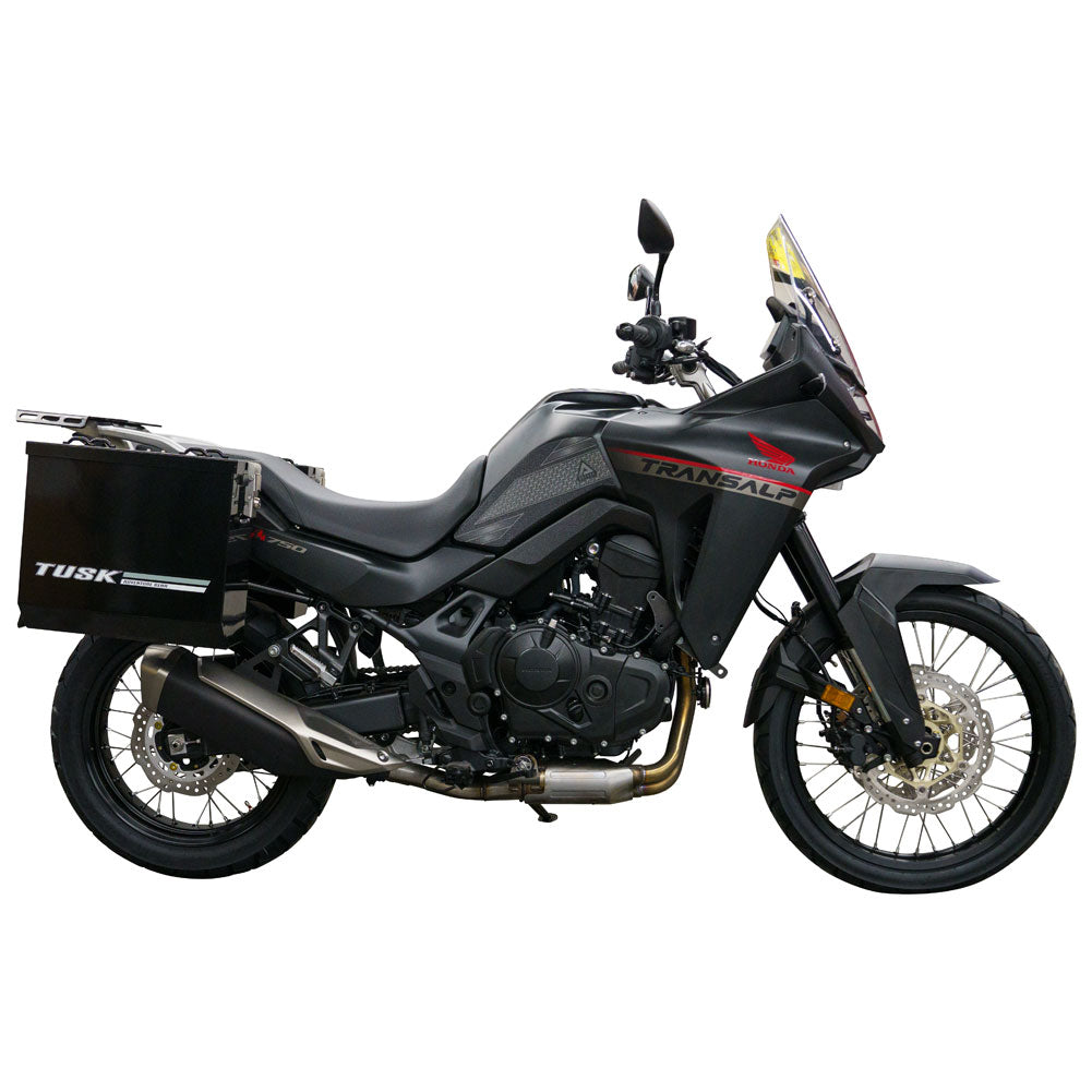 Tusk 1467340195 Aluminum Panniers with Pannier Racks V2 Medium Black