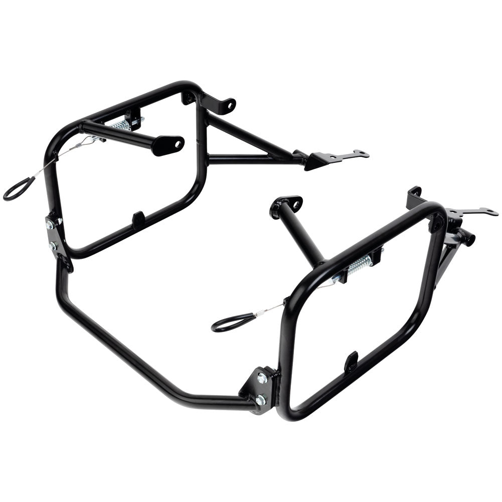 Tusk 1467340204 Aluminum Panniers with Pannier Racks V2 Medium Silver