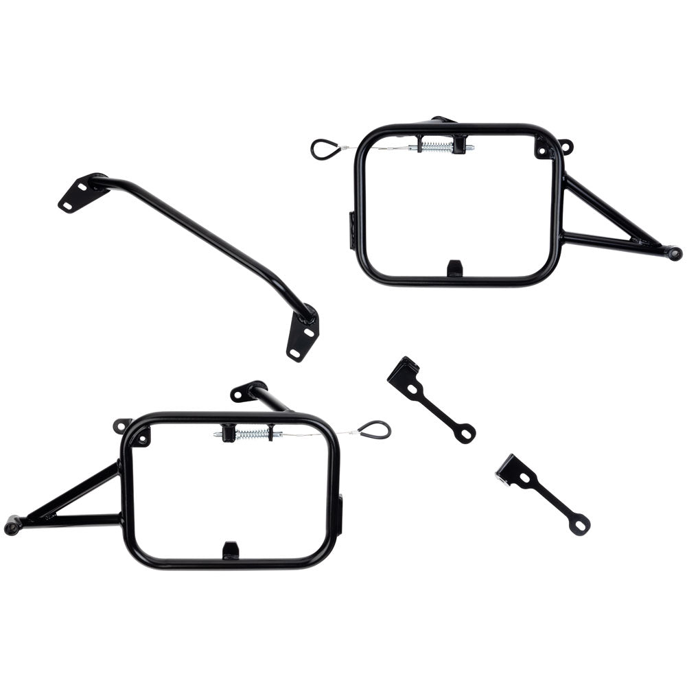 Tusk 1467340204 Aluminum Panniers with Pannier Racks V2 Medium Silver