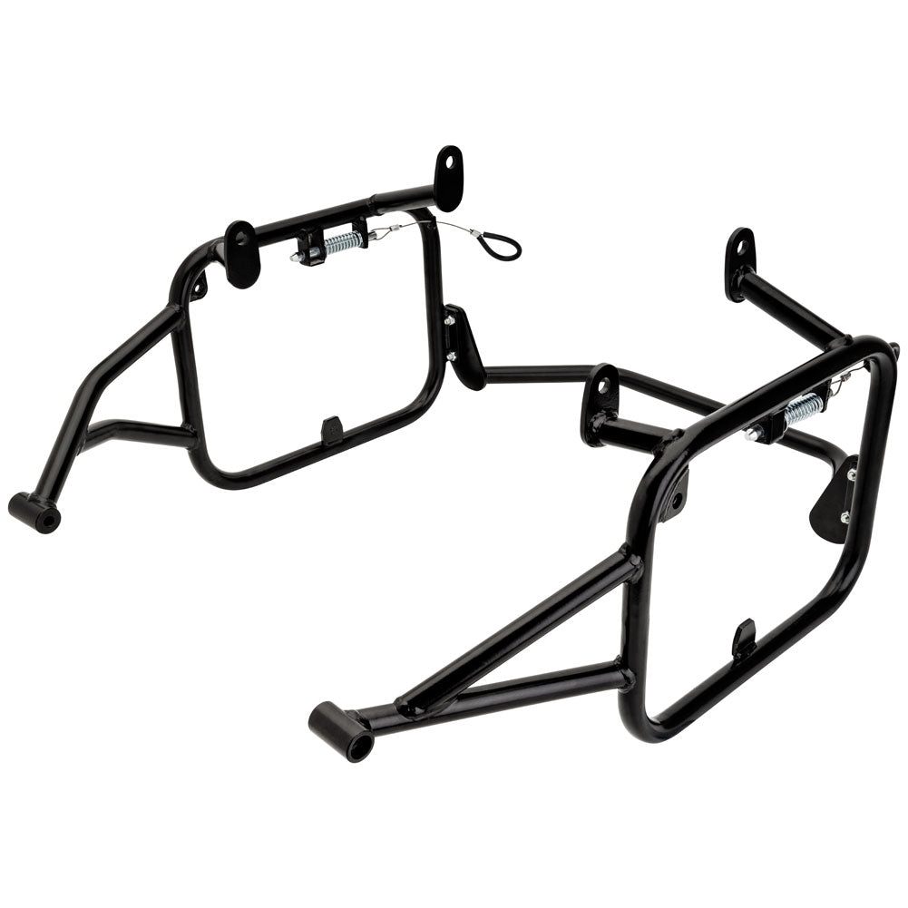 Tusk 1467340213 Aluminum Panniers with Pannier Racks V2 Medium Silver