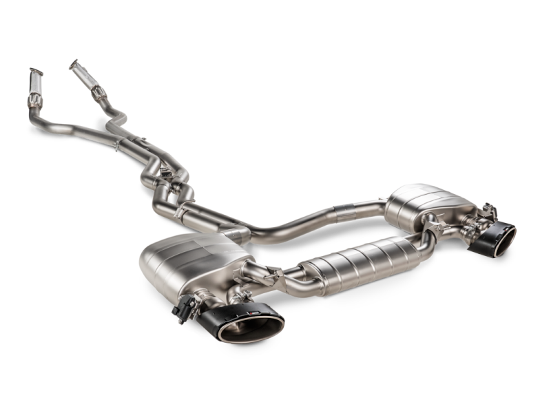 Akrapovic S-AU/T/2H 2023 fits Audi RS6 Avant (C8) Evolution Line Cat Back (Titan