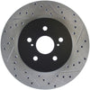 Stoptech 127.44130L 04 Lexus RX330 SportStop Slotted & Drilled Left Rear Rotor