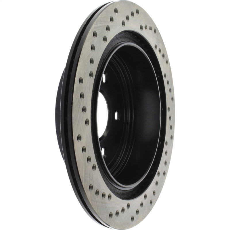 Stoptech 128.42078CL 03-12 Infiniti FX35 Drilled Sport Left Rear Cryo Rotor