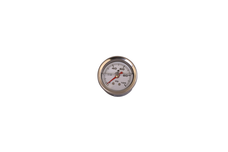 Aeromotive 15633 0-100 PSI Fuel Pressure Gauge