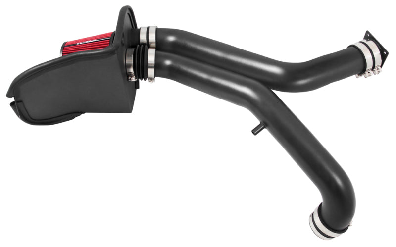 Spectre 9050 97-06 fits Jeep Wrangler L6-4.0L F/I Air Intake Kit - Tex. Black w/Red Filter