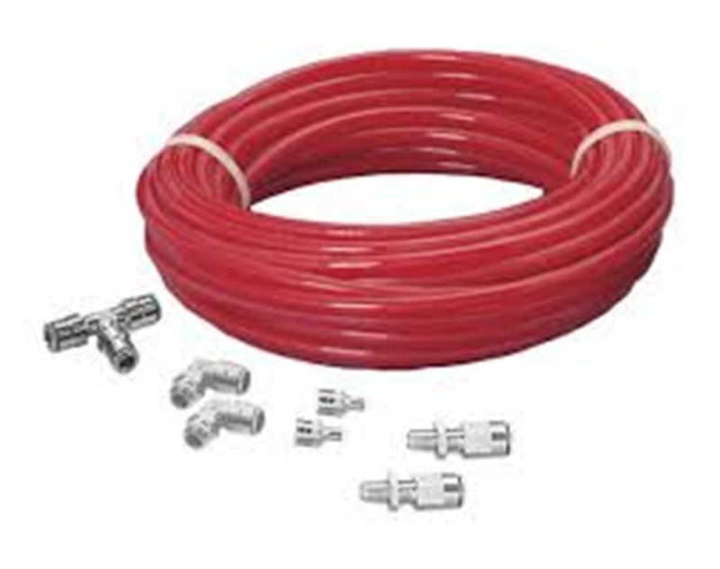 Firestone 2012 Air Line Service Kit (.025in. x 18ft. Air Line/Elbow Fittings/Val