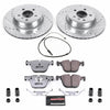 PowerStop K8426-26 2019 fits BMW X6 Rear Z26 Street Warrior Brake Kit