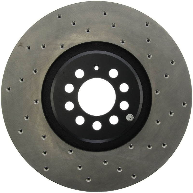 Stoptech 128.33094L 04-06 Audi TT Quattro / 04 VW Golf R32 AWD Drilled Left Front Rotor