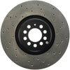 Stoptech 128.33094L 04-06 Audi TT Quattro / 04 VW Golf R32 AWD Drilled Left Front Rotor