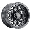 Weld W11979026363 Off-Road Crux 17x9in / 5x114.3 BP / ET -35 / 78.1mm Bore -
