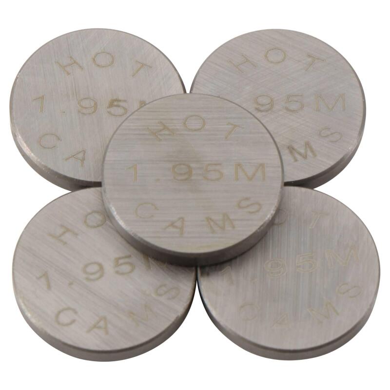 Hot Cams 5PK1300195 Shim Kits 1.950mm Thickness - 5 Pack