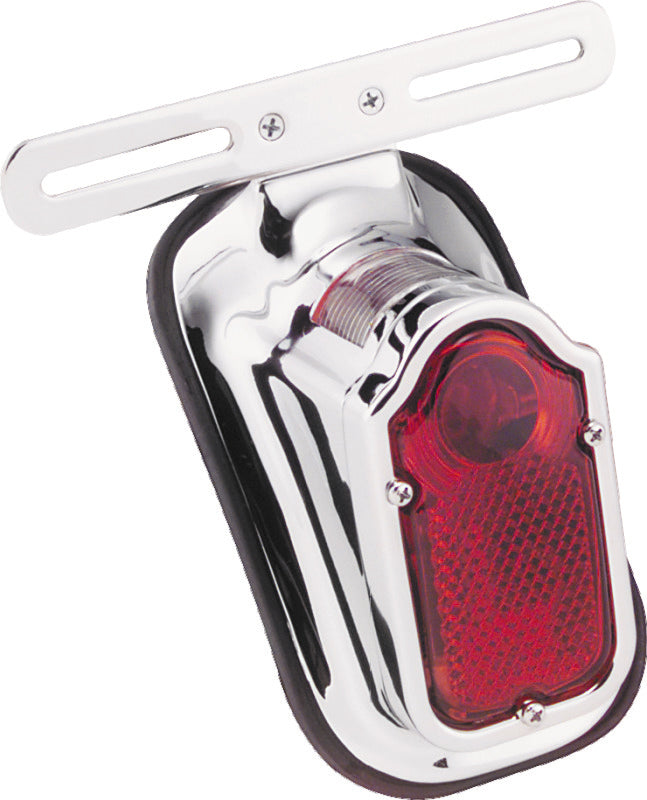 Bikers Choice 492476 40-54 Big Twin And Custom Use Chrome Tombstone Taillight 1
