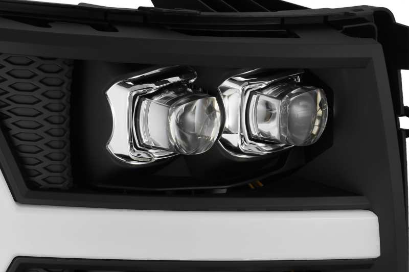 AlphaRex 880209 fits Chevy 07-13 1500HD NOVA LED Proj Headlights Plank Style Ma