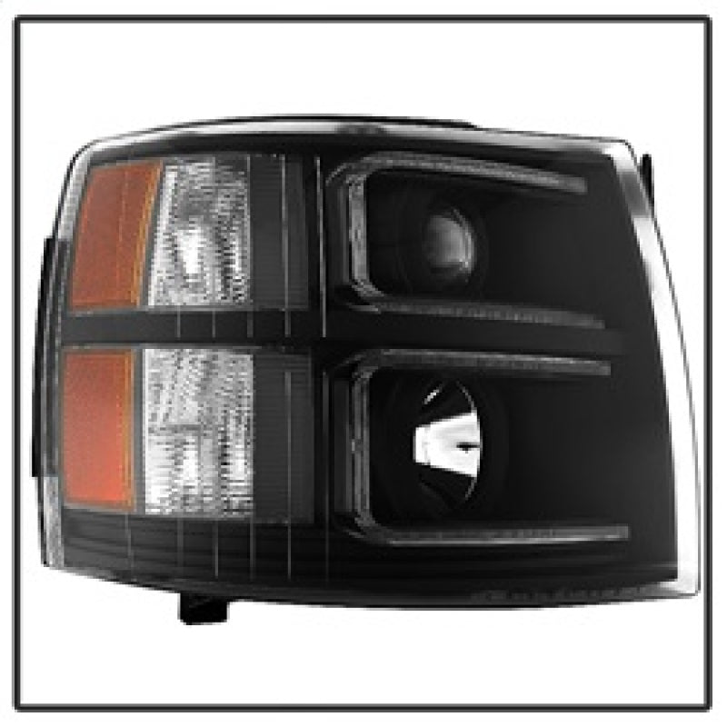 9027796 Xtune fits Chevy 07-13 Silverado 1500/2500/3500 Projector Headlights B
