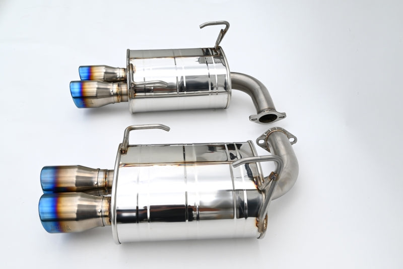 Invidia HS22SW4AQ4RTL 22+ fits Subaru WRX Q300 3.5in. Rolled Dual Wall T.I Tip A