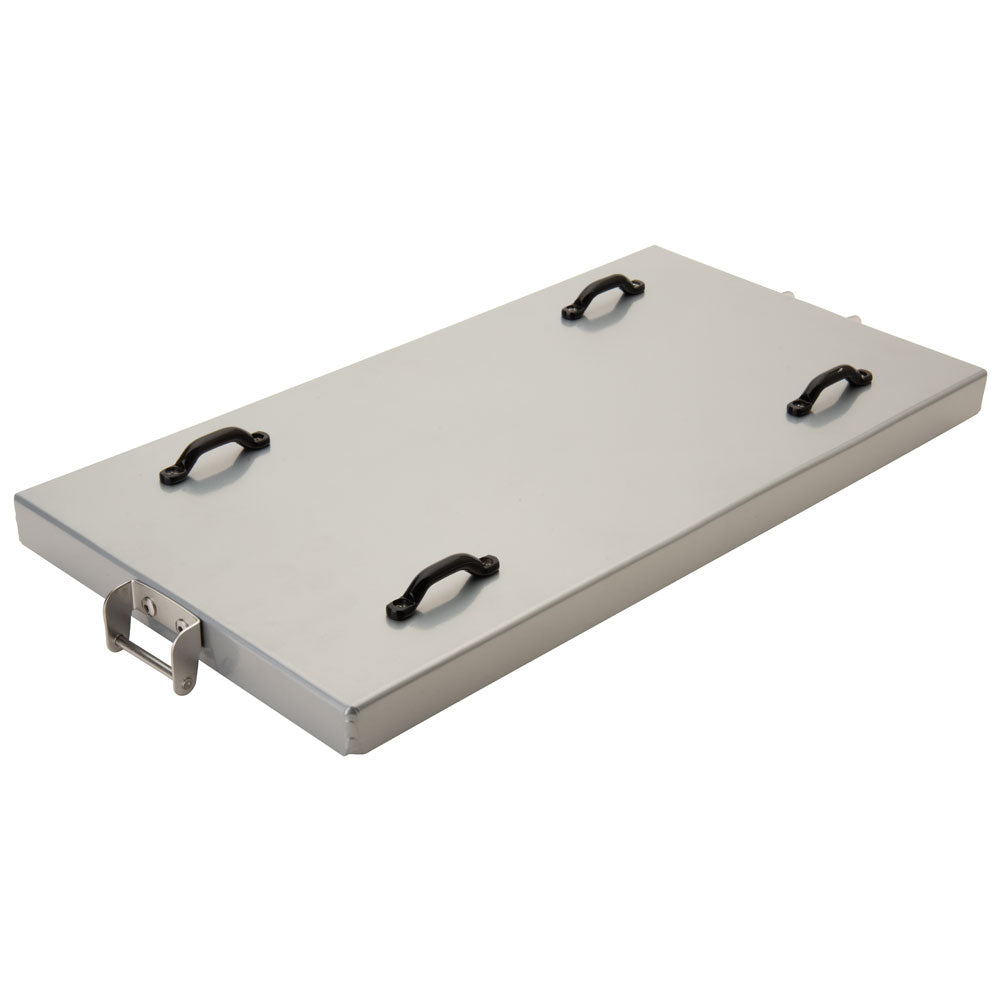 Tusk 1522300006 Replacement Aluminum Pannier Lid V2 Large Silver