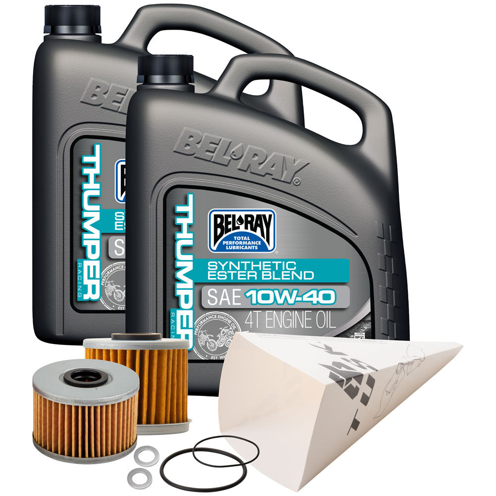 Tusk 1529860490 4-Stroke Engine DCT Sub Trans Oil Kit w/DCT Filter Bel-Ray