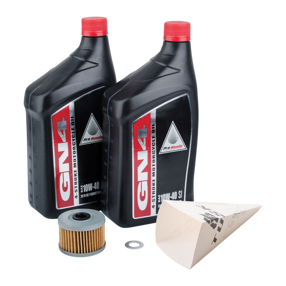 Tusk 1529860523 4-Stroke Oil Change Kit Pro-fits Honda GN4 10W-40