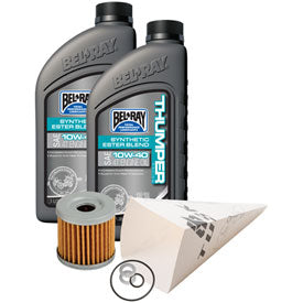 Tusk 1529860688 4-Stroke Oil Change Kit Bel-Ray Thumper Full Synthetic 10W-40
