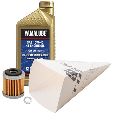 Tusk 1529860812 4-Stroke Oil Change Kit Yamalube GP Racing Spec Synthetic 10W-40