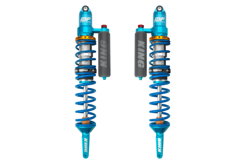 King 33700-330A Shocks 2022+ POLARIS RZR PRO R 3.0 Front Coilover Finned Reservoir Shock w/2.5 Adjuster -Single