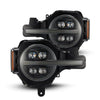 AlphaRex 880259 21-23 fits Ford Bronco NOVA LED Proj Headlights Alpha-Black w