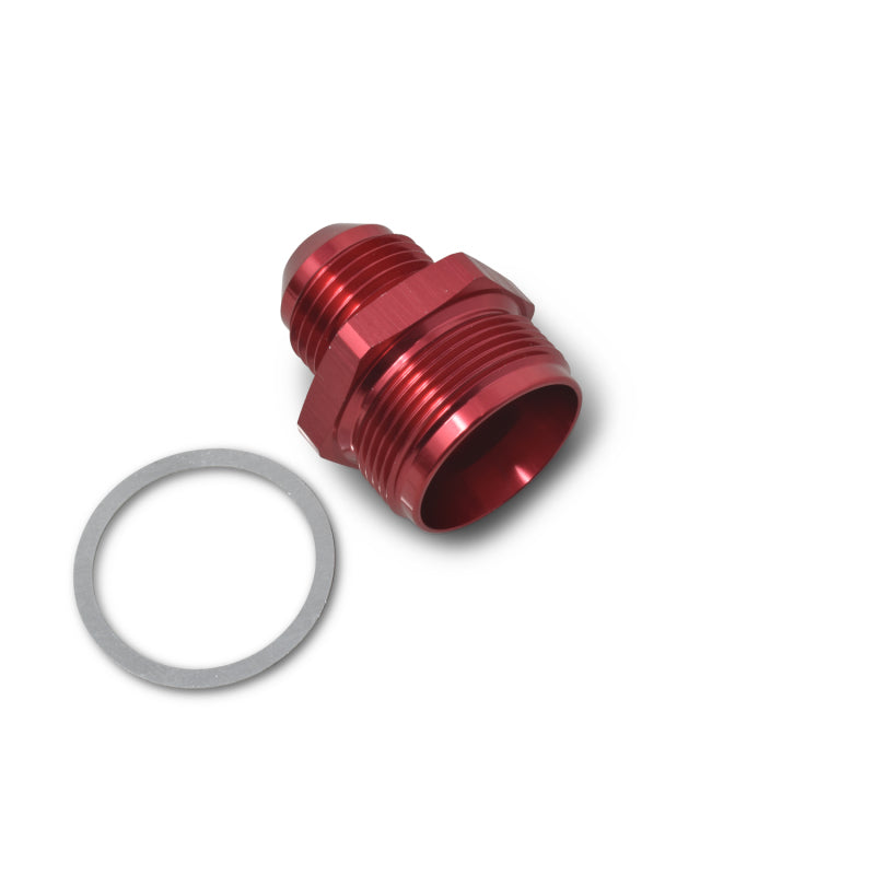 Russell 640340 Performance 1in-20 x 6 AN Male Flare Adapter (66-89 Edelbrock Q-Jets/75-89 Stock Q-Jets)