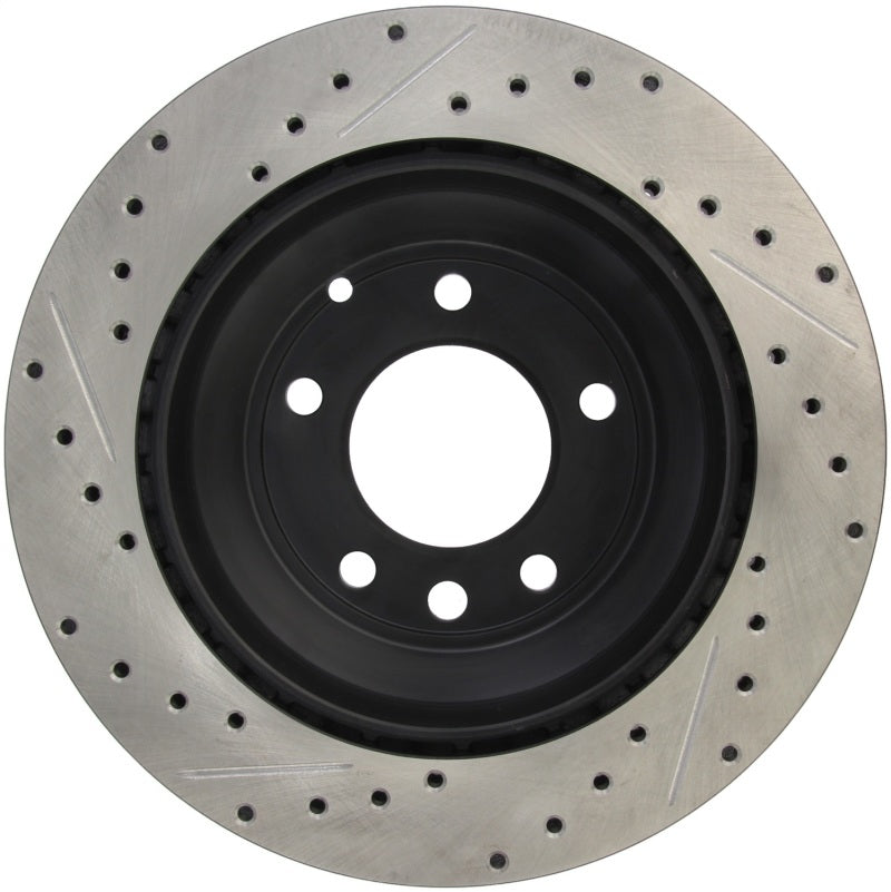 Stoptech 127.33078L Slotted & Drilled Sport Brake Rotor