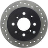 Stoptech 128.40017L Acura & Honda Civic/Del Sol Drilled Left Rear Rotor