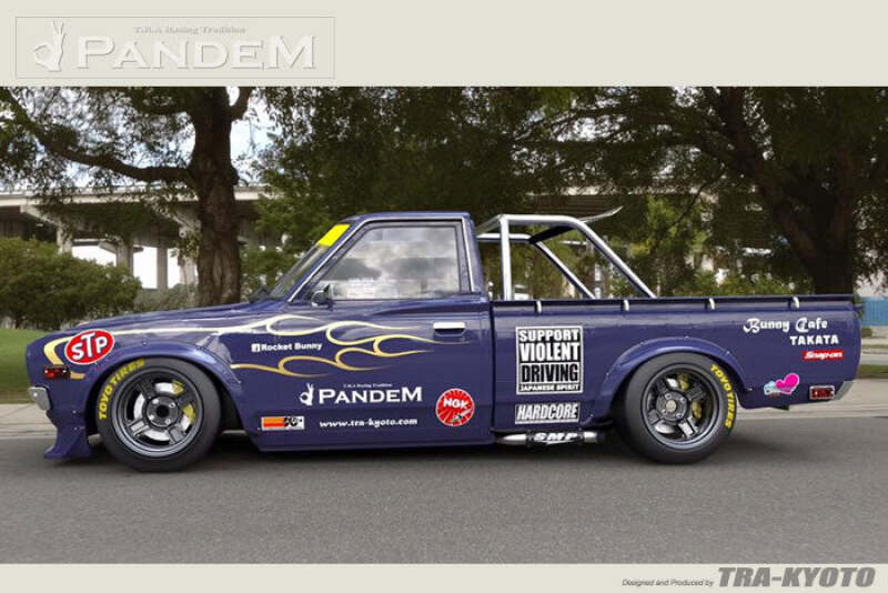 GReddy 17020652 73-79 Datsun 620 2-Door Pandem Front Over-Fenders