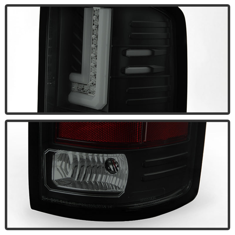 Spyder 5080707 fits GMC 14-16 Sierra LED Tail Lights Black Smoke ALT-YD-GS14-LB