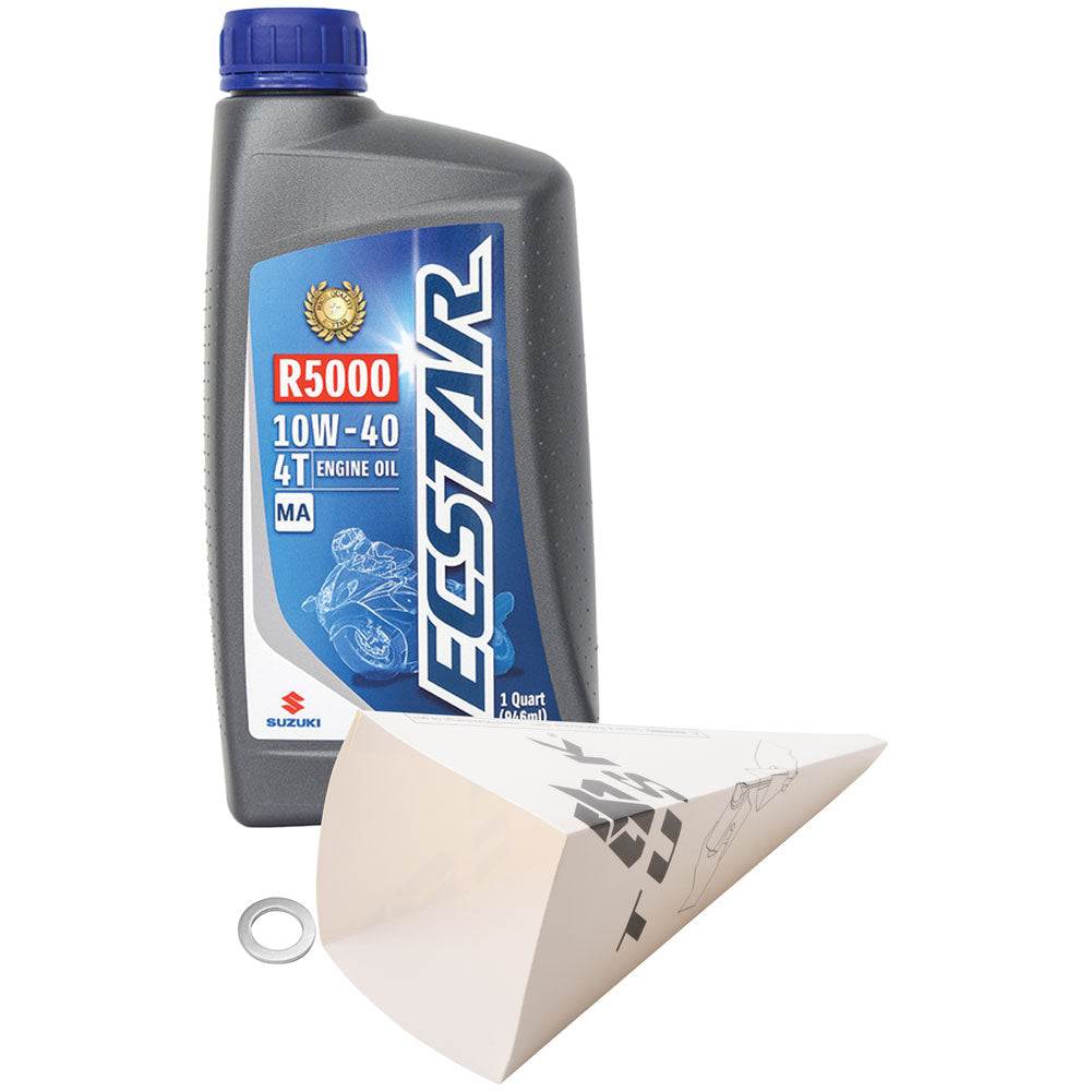 Tusk 1560110093 2-Stroke Transmission Oil Change Kit fits Suzuki ECSTAR R5000 10W-40