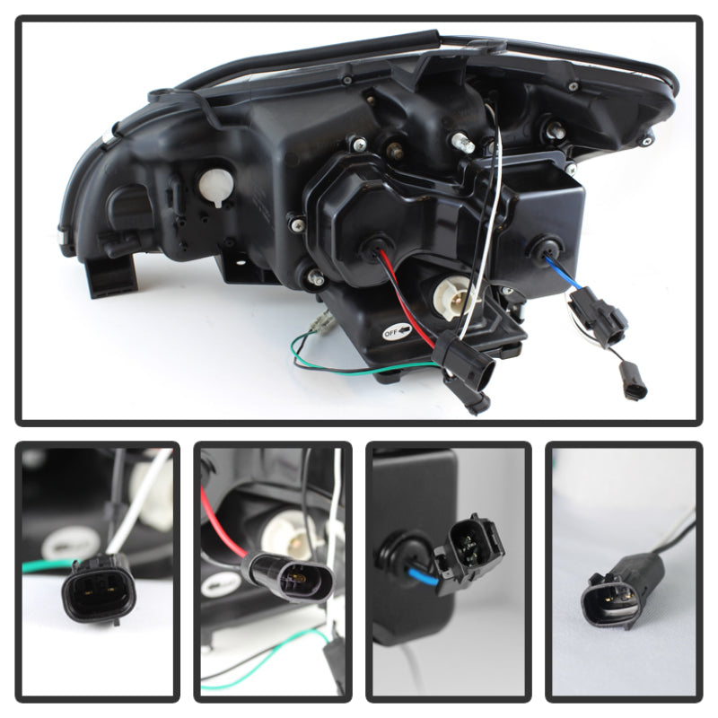 Spyder 5076779 fits Lexus 04-20 RX330 2006 Projector Headlights Halogen Model-