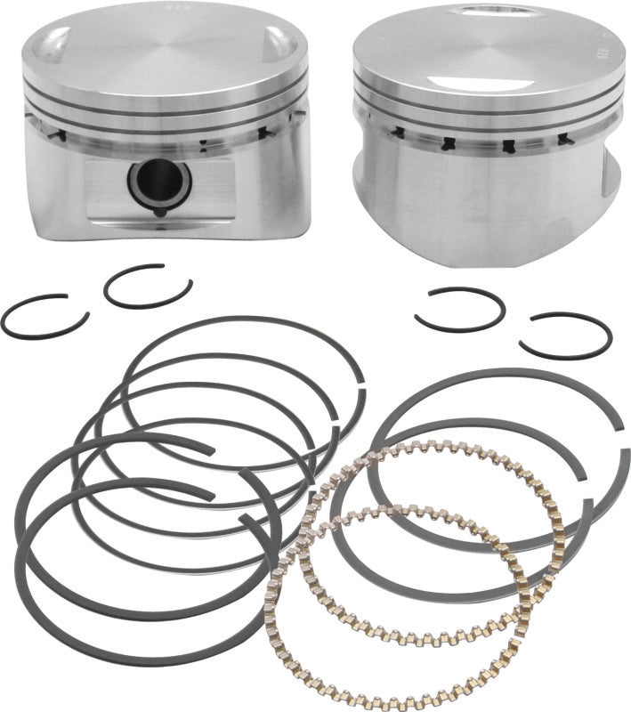S&S Cycle 92-1902 84-99 BT Forged 3 5/8in Bore .020in Piston Kits
