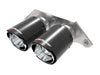 AFE 49C36435-C Mach Force Xp 4in 304 SS Bolt-On Exhaust Tips Carbon Fiber 14-19