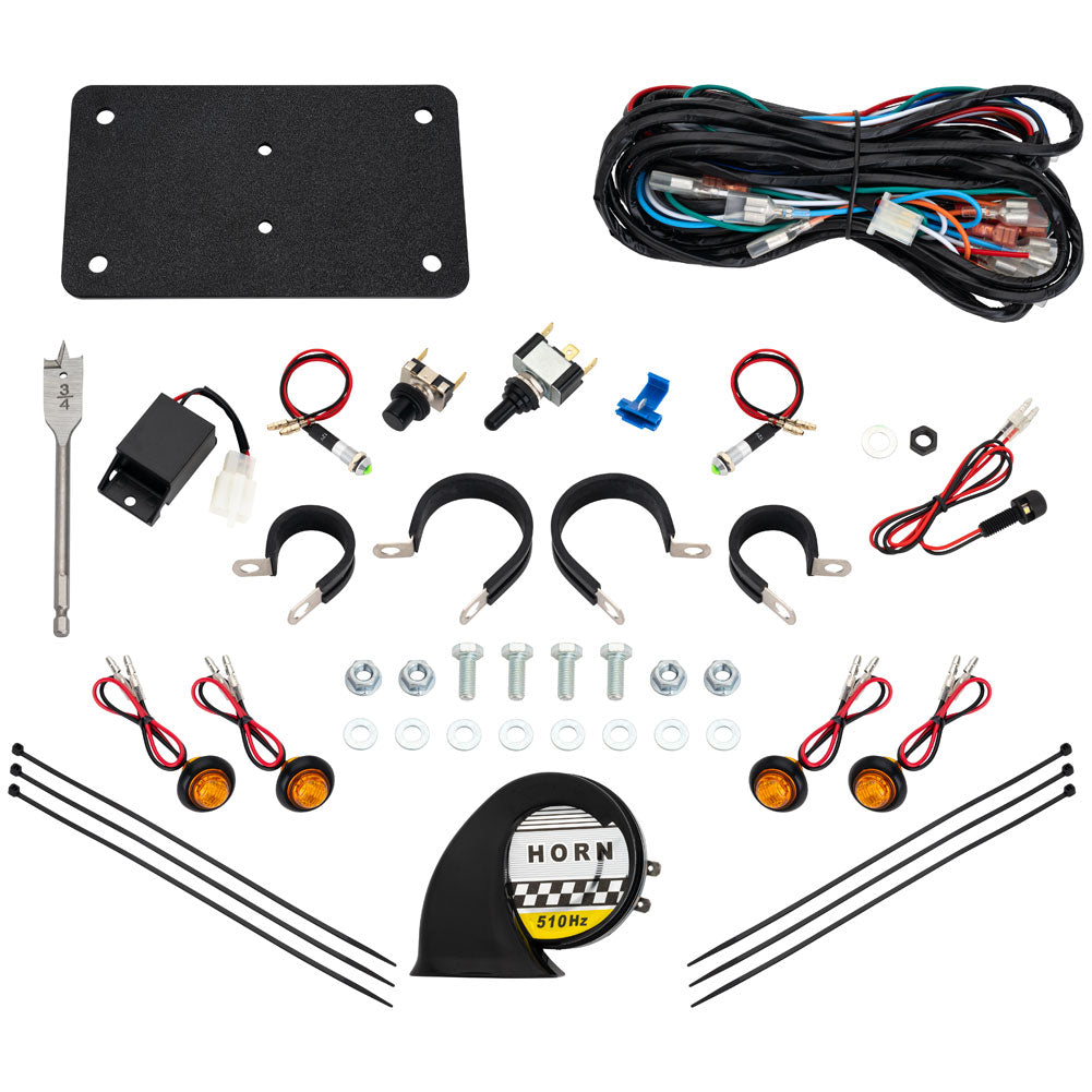 Tusk 1567650004 UTV Horn & Signal Kit - Without Mirrors