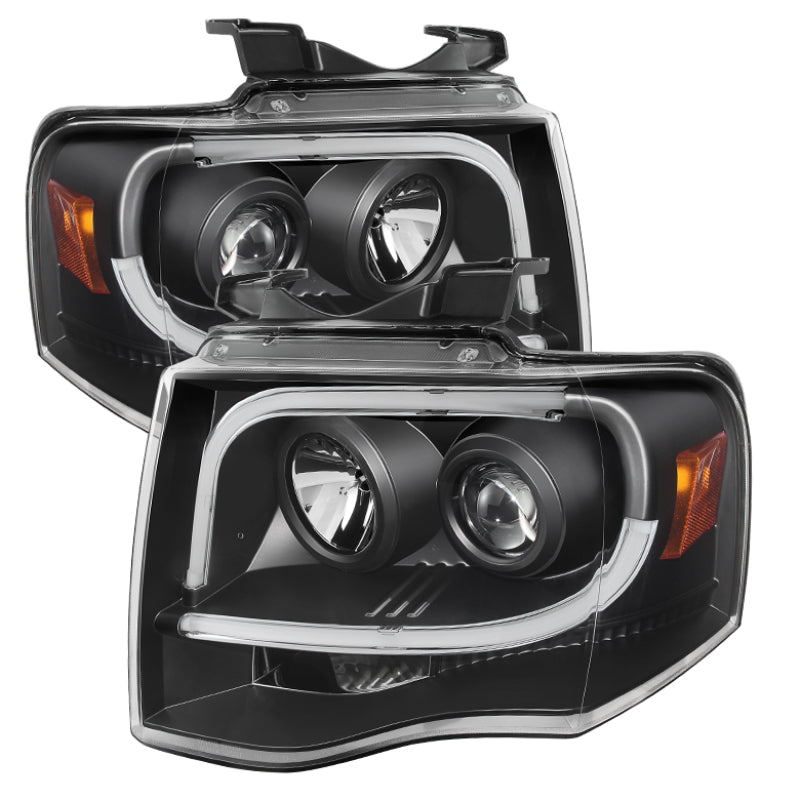 Spyder 5079503 fits Ford 07-13 Expedition Projector Headlights Light Tube DRL B