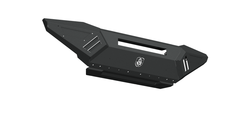 Road Armor 5183XFSPB 18-20 fits Jeep Wrangler JL SPARTAN Bolt-On Front Bumper Skid Plate Guard - Tex Blk