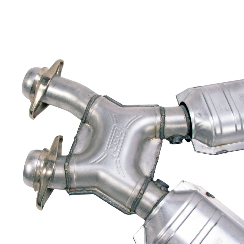 BBK 1638 Mustang 4.6 GT / fits Cobra 96-04 Short Mid X Pipe w Catalytic Convert