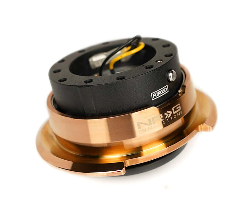 NRG SRK-280BK-CRG SRK-280BK-CRG Quick Release Kit Gen 2.8 - Black Body / Chrome