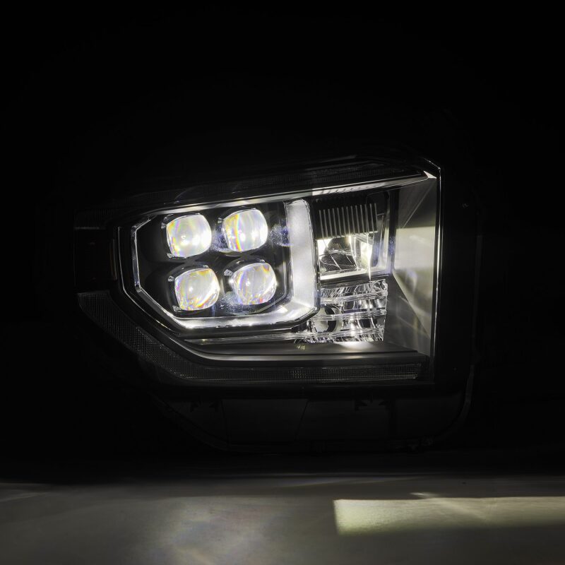 AlphaRex 880833 14-21 fits Toyota Tundra NOVA-Series LED Proj Headlights Blk