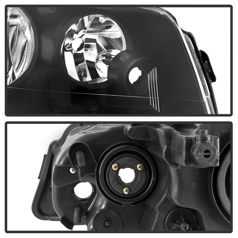 xTune 9042492 11-17 fits Dodge Grand Caravan OEM Style Headlights - Black (HD-J