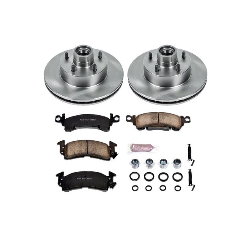 PowerStop KOE2580 1975 Buick fits Apollo Front Autospecialty Brake Kit