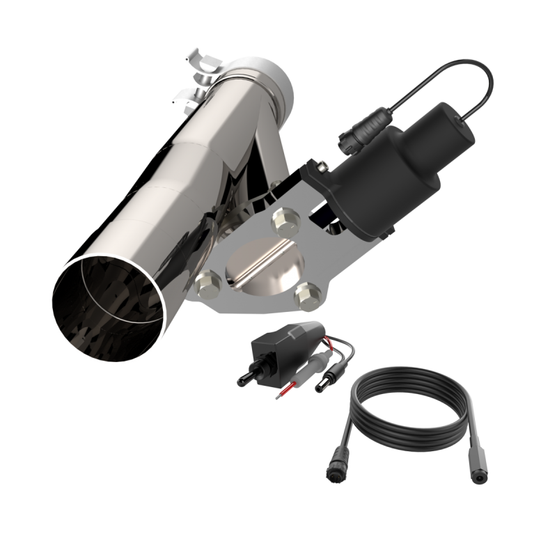 QTP 540419 2019-2024 fits Ford Ranger 2.3L QTP Aggressor Cutout Pipe