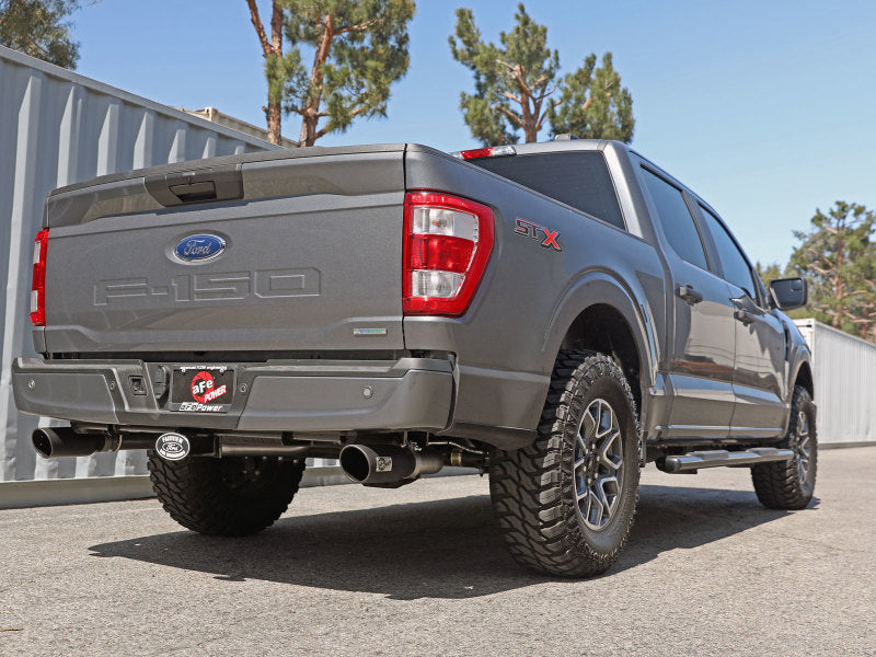 AFE 49-33127-B 3in 304 SS Cat-Back Exhaust 2021 fits Ford F-150 V6 2.7L/3.5L (